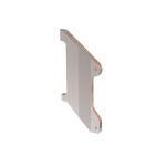 AAX10084  - PLACA DE DESGASTE INOX  - SIMILAR