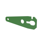 H213285  - CHAPA ESTRUTURA ALIMENTADOR CILINDRO - SIMILAR
