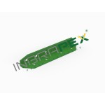 AXE20201  - APOIO CAIXA PENEIRA ESQUERDO - SIMILAR