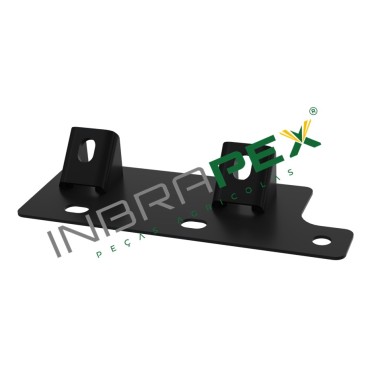 AXE61674 - SUPORTE DA BASE DO BRAÇO DA RAMPA DE FLUTUAÇÃO EXTERNO, LADO ESQUERDO - SIMILAR