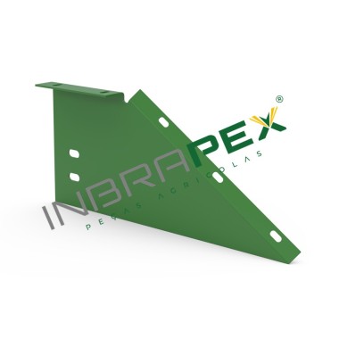 H175500  - CHAPA INFERIOR DO PICADOR DE PALHA ESQUERDO - SIMILAR