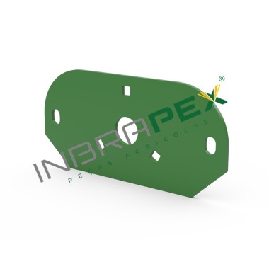 H224583 - PLACA SUPORTE DO SEM-FIM FRENTE - SIMILAR