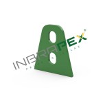 KK52595  - PLACA TRASEIRA DA MOLA DO RASPADOR - SIMILAR